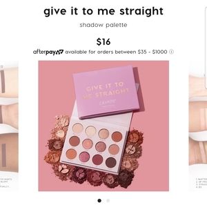 Colourpop Give it To Me Straight Palette